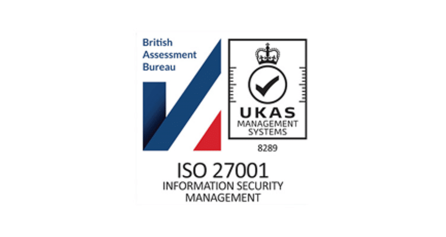 British Assessment Bureau logo for ISO27001:2017